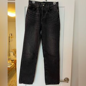 Denim Forum Joni high rise loose jeans